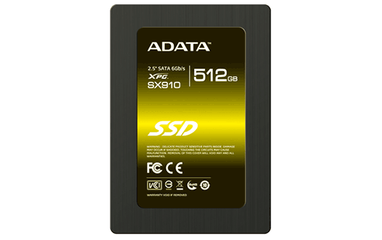 ADATA XPG SX910: Zielt vor allem auf die Gamer-Community und auf professionelle User, die besondere Ansprüche an die Leistungsfähigkeit einer SSD stellen (Quelle: ADATA)