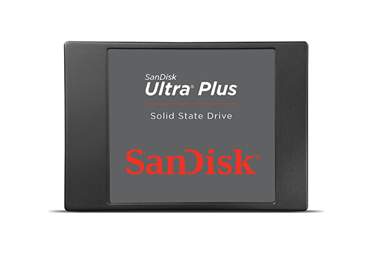 SanDisk Ultra Plus SSD: Eine gute und günstige SSD vom Hersteller, der bereits für seine Flash-Speicher sehr gut bekannt ist. (Quelle: SanDisk)