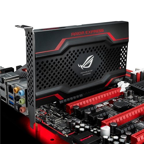 ASUS RoG RAIDR Express: Genau die richtige SSD Festplatte für besonders anspruchsvolle Gamer (Quelle: Asus)