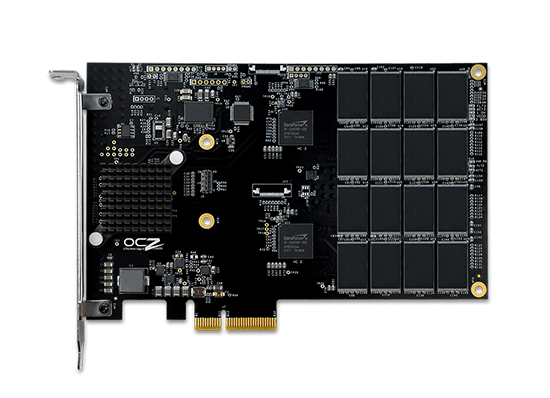 OCZ RevoDrive 3: OCZ setzt bei dem der SSD RevoDrive 3 auf die PCI Express Schnittstelle, was schnellere Geschwindigkeiten als SATA erlaubt (Quelle: OCZ)