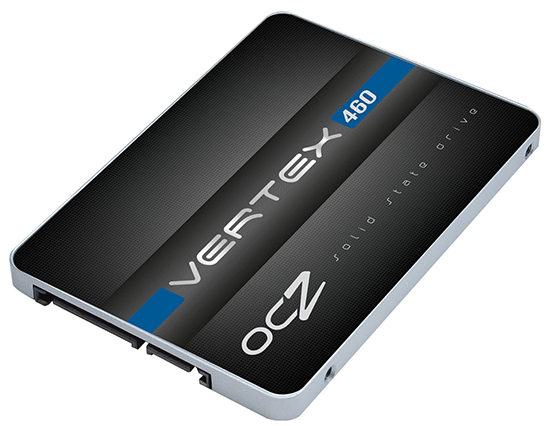 OCZ Vertex 460: Die erste SSD von OCZ nach der Übernahme durch Toshiba macht einen guten Eindruck, durch die Übernahme kommen Controller, Flash-Speicher und die SSD selbst aus einer Hand (Quelle: OCZ)