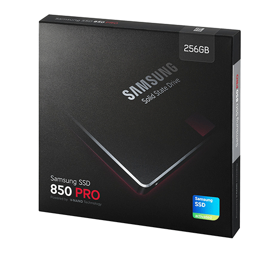 Samsung SSD 850 Pro: Das neue Topmodell von Samsung zielt mit ihrer hohen Performance und der 10 jährigen Herstellergarantie besonders auf die Enthusiasten (Quelle: Samsung)