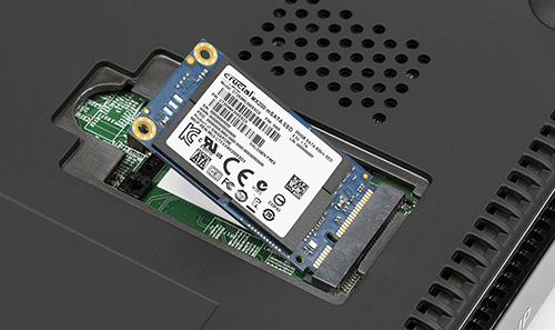 Crucial MX200 mSATA: Die SSD mit dem guten Preis-Leistung-Verhältnis gibt es auch im mSATA Format (Quelle: Crucial)