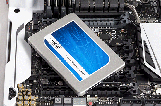 Crucial BX100: Die günstige SSD rundet das Angebot von Crucial preislich nach unten sinnvoll ab (Quelle: Crucial)