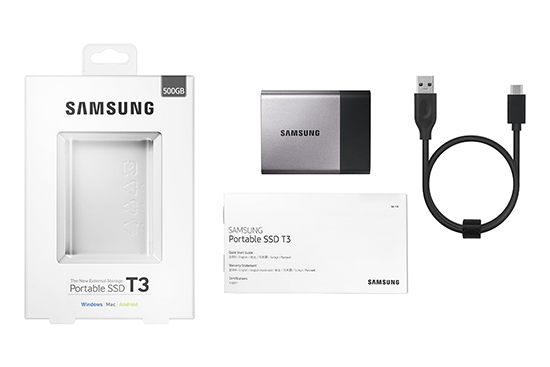 Samsung Portable SSD T3