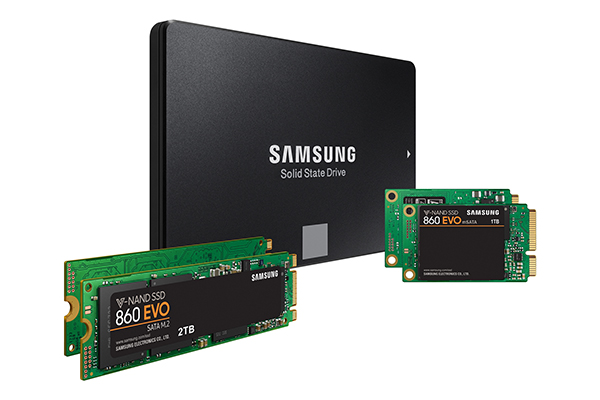 Samsung SSD 860 EVO Serie