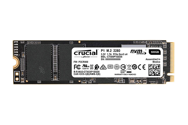 Crucial P1 M.2 2280 NVMe SSD