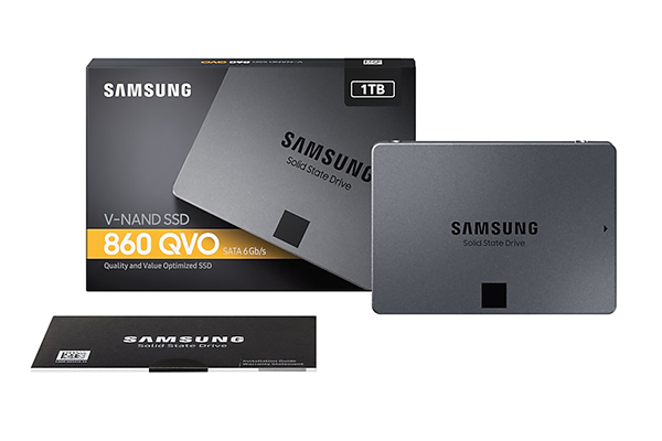 Samsung SSD 860 QVO Lieferumfang Ausstattung