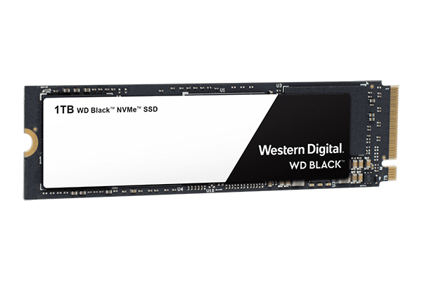 WD Black NVMe SSD 2018 M.2 PCIe