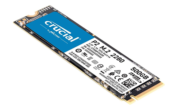 Crucial P2 M.2 2280 NVMe PCIe SSD