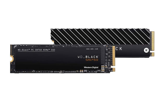 Western Digital WD Black SN750 NVMe SSD M.2 2280 PCIe 3.0