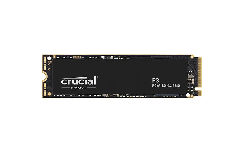 Crucial P3 M.2 NVMe PCIe 3.0 SSD