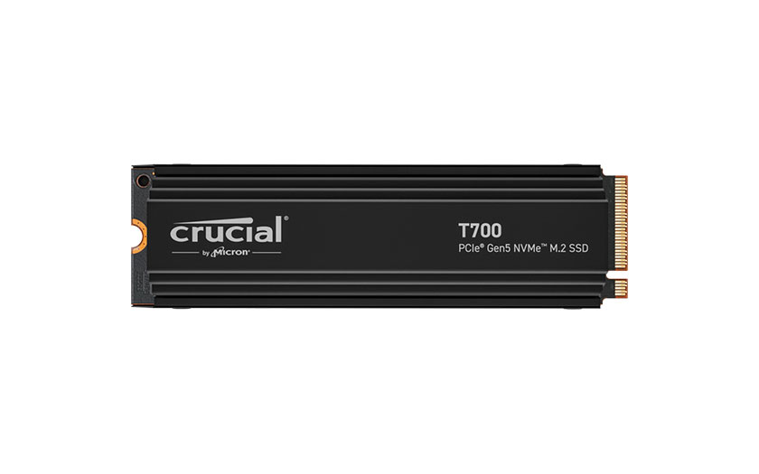 Crucial T700 Heatsink Kühlkörper M.2 NVMe PCIe 5.0 SSD