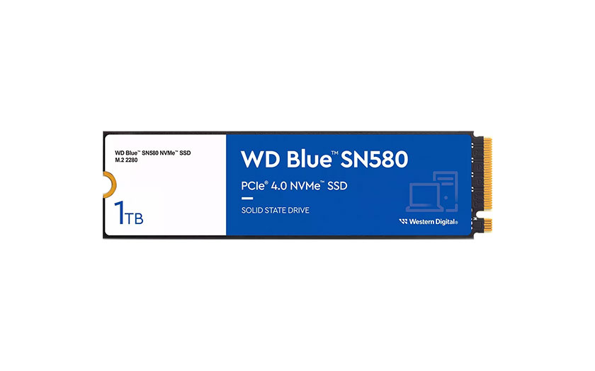WD Blue SN580 NVMe SSD M.2 NVMe PCIe 4.0 SSD